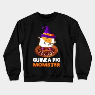 Guinea Pig Momster Halloween (20) Crewneck Sweatshirt